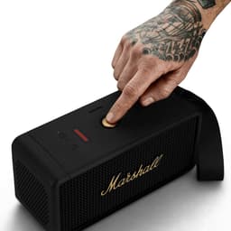 Marshall Middleton - Portable speaker - Black and Brass — thumbnail 8