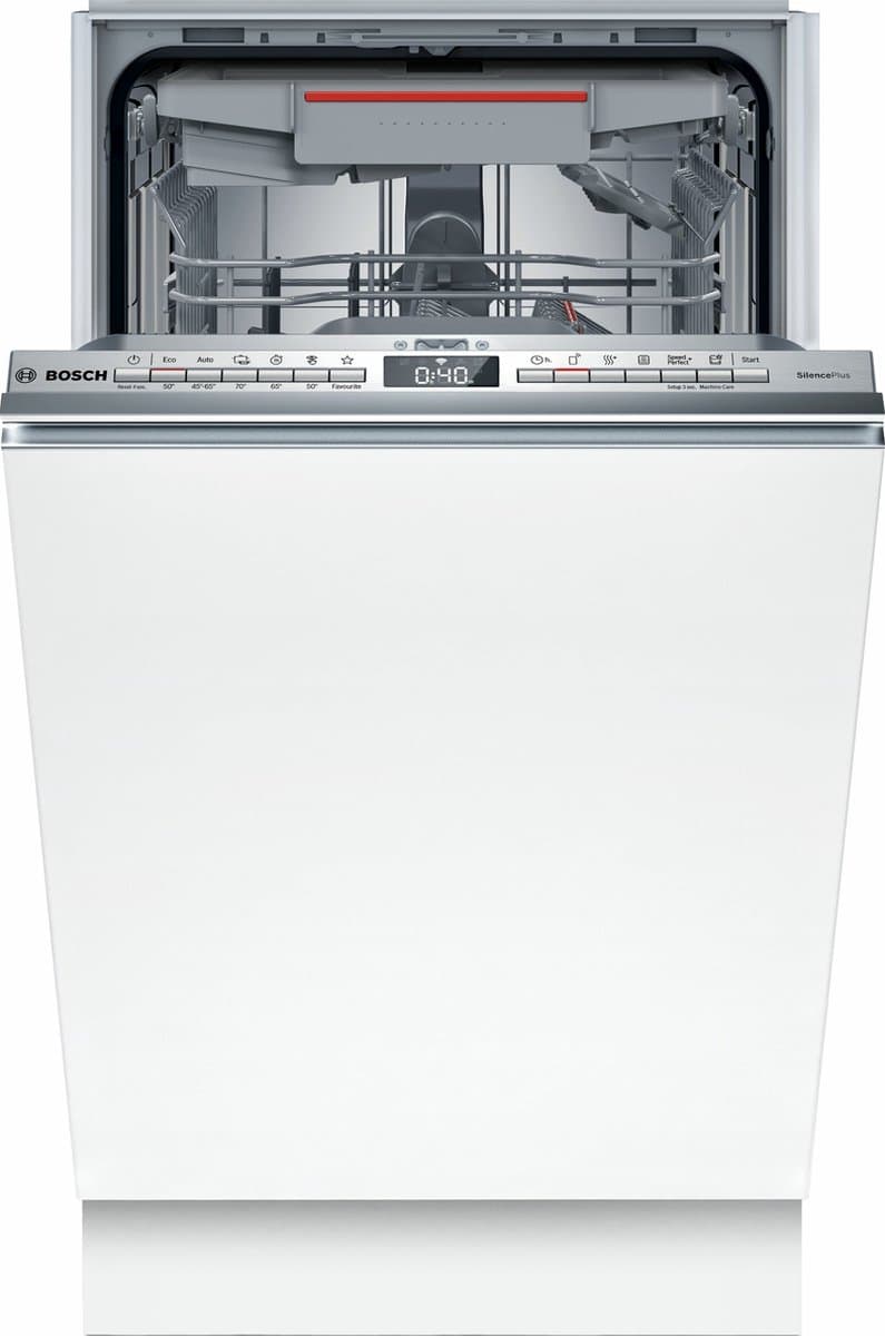 Bosch SPV4HMX49E inbouw vaatwasser 45 cm - Besteklade — afbeelding 1