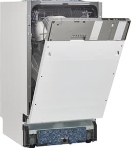 Inventum IVW4508A smalle inbouw vaatwasser - 10 couverts - Volledig integreerbaar - 45 cm breed - Bestekmand - 6 programma’s - Max nishoogte 87 cm - Startuitstel - Energielabel D — thumbnail 10