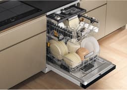 Whirlpool W7F HS41 - Vrijstaande vaatwasser - 60 cm - Wit met zwart — thumbnail 3