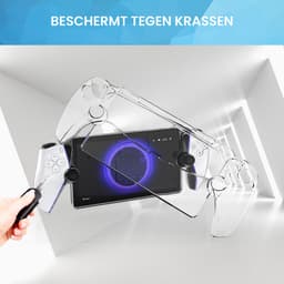 YONO Accessoires Set geschikt voor Playstation Portal - PS5 Portable Case - Screen Protector - Beschermhoes - Zwart — thumbnail 5