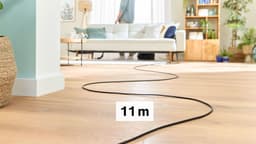 Bosch BGB41BA1 Serie 4 - Stofzuiger met zak - 11 mtr bereik - Microfilter - Zwart — thumbnail 5