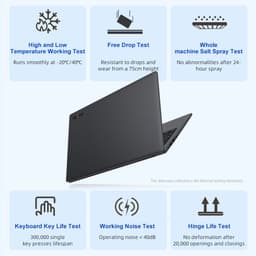 Ninkear A15 Air Gaming Laptop – 15.6" FHD – Ryzen 5 3500U – 16GB RAM – 512GB SATA SSD – Vega 8 – Windows 11 – Licht & Snel — thumbnail 8