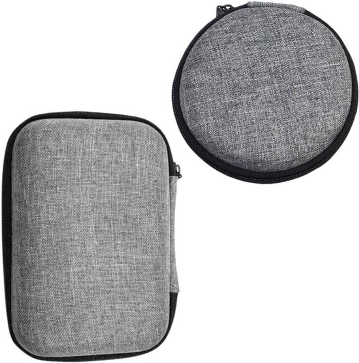 2 Pcs External Hard Drive Enclosure Hard Shell Cover for Extreme Travel Bag - Protective Cover for External Hard Drive Transport Cable Bag — afbeelding 1