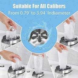 Glazen spoelmachine voor gootsteen - Automatische beker- en glasreiniger — thumbnail 4