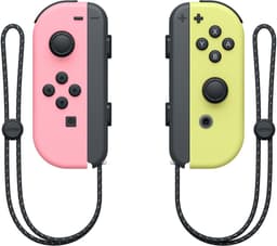 Nintendo Switch Joy-Con Controller paar - Pastel Roze en Geel — thumbnail 4