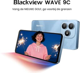 Blackview WAVE 9C Smartphone - 4G Dual SIM - 12 RAM 128GB ROM - Octa Core - 6.56 inch - Android 15 - 32GB TF kaart - Ringhouder Telefoonhoesje - Zwart — thumbnail 15