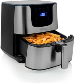 Princess Digitale Airfryer Deluxe XXL 182060 – Heteluchtfriteuse - 5.5 liter - 8 voorgeprogrammeerde programma’s - Inclusief airfryer mandje - RVS — thumbnail 21