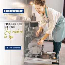 Heinner HDW-FSM60714AXD+++ Vrijstaand Vaatwasser – 14 Couverts – Digitaal Display – 7 Wasprogramma’s – Dual Zone – Automatische Deuropening – RVS – 5 Jaar Garantie — thumbnail 9