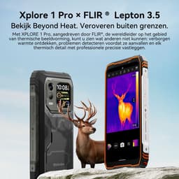 Blackview XPLORE 1 Pro - Robuuste Smartphone - 5G - 48GB RAM - 512GB ROM - 6.78 inch - Robuuste Telefoon - Nachtzicht - Android 15 - NFC - GPS - Zwart — thumbnail 10