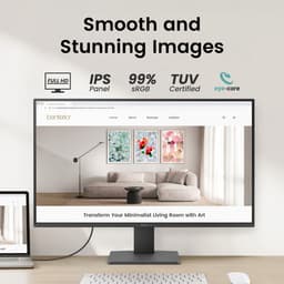 BenQ GW2791 27 inch beeldscherm - 1080p FHD - 100Hz - IPS Beeldscherm Computer- HDMI, DisplayPort - 1080x1920 PC Scherm - Ultra Slim Bezel - TUV-Certified - Flicker-free - Low Blue Light Plus - Eye-CareU — thumbnail 8