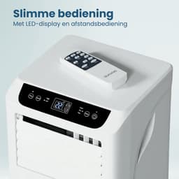 Auronic Mobiele Airco - 10.000 BTU - 4-in-1 - Airconditioning met 2 Raamafdichtingskits - Ventilator - Ontvochtiger - Tot 25m² - Wit — thumbnail 12
