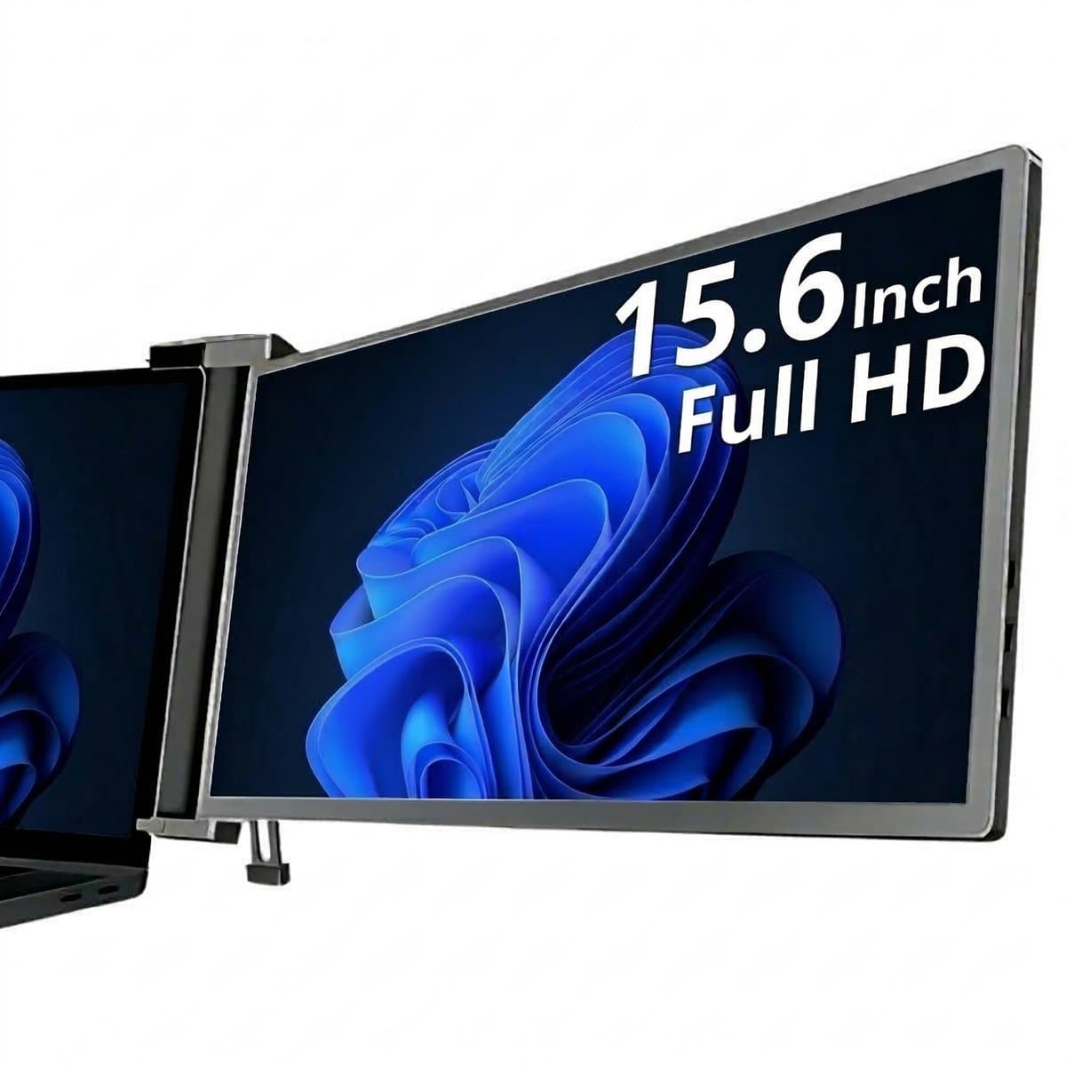 Portable Monitor Link 15.6" - Full HD IPS - 1-Kabel - Draagbare monitor voor laptop - Extra scherm laptop - Incl. Draagtas — afbeelding 1