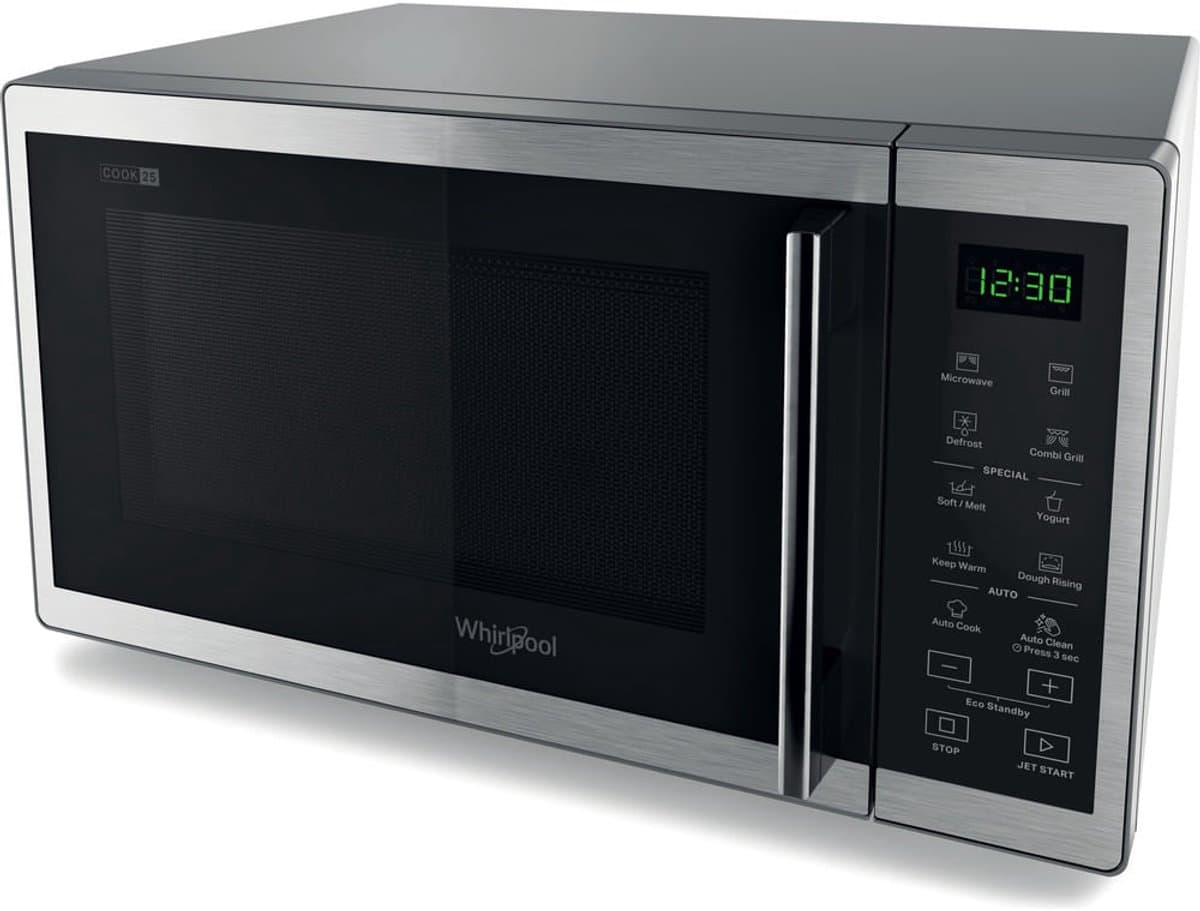 Whirlpool vrijstaande magnetron: kleur rvs - MWP 253 SX — afbeelding 1