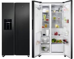 AEG ORX9V351DB 9000 MultiChill - Amerikaanse koelkast - Koel/vrieskast - Vrijstaand - 177 cm