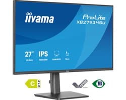iyama ProLite XB2793HSU-B1 - 27 inch - Full HD - IPS - USB-Hub (2x) - verstelbaar