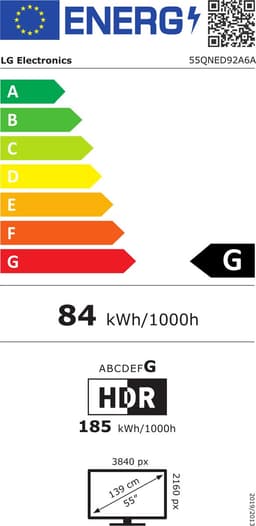 LG 55QNED92A6A - 55 inch - 4K QNED Evo MiniLED - 2025 — thumbnail 2
