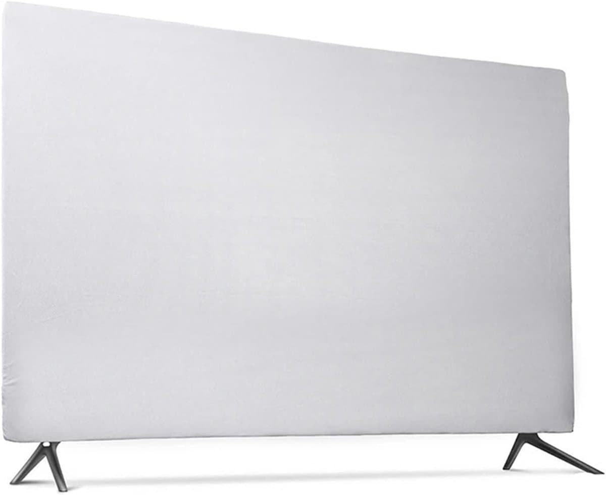 TV Beschermhoes - Televisie Cover - Krasvrije Bescherming - Spatwaterdicht Ontwerp - 55 inch - Grijs — afbeelding 1