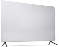 TV Beschermhoes - Televisie Cover - Krasvrije Bescherming - Spatwaterdicht Ontwerp - 55 inch - Grijs