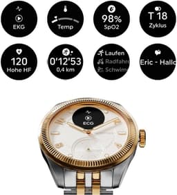 Withings ScanWatch - Nova Brilliant - 39mm - Hybride Smartwatch - Goudkleurig — thumbnail 14