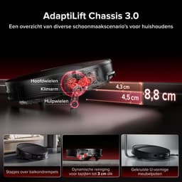 Roborock Saros 20 Set–Robotstofzuiger Met Dweilfunctie–Digitale motor 36000Pa–AdaptiLift Chassis 3.0–Autonoom StarSight systeem 2.0–100℃ Warmwatermopwas–Zelfreinigend Station & Anti-Klit Borstels–Slimme spraakassistent-Saros 10R Upgrade — thumbnail 10