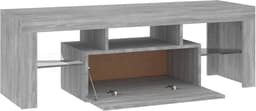Moderne TV Kast met RGB LED Verlichting, 120 cm Breed Sonoma Grijs — thumbnail 4