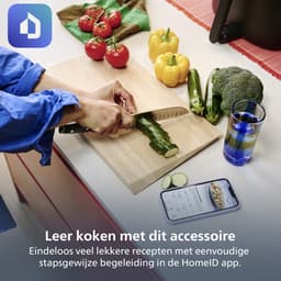 Philips Ovenschaal & Bakblik Airfryer Accessoire - HD9956/00 - Geschikt voor Philips - Bakset met 9 muffinvormen — thumbnail 8