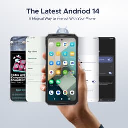 DOOGEE V40 5G - Robuuste Smartphone - Robuuste Telefoon - 32 GB RAM + 512 GB ROM - 6,78 inch 2,4K 120Hz - 108 MP AI camera - 8680 mAh/33W - MediaTek Dimensity 7300 - Face ID - Drie sleuven - Vingerafdrukherkenning - NFC - GPS - Zilver — thumbnail 4