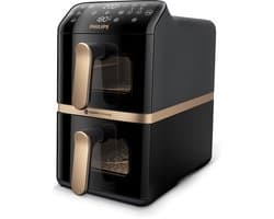 Philips 4000 series Dual-Stacked Dubbele Airfryer - NA462/70 - 10L - 6 programma's