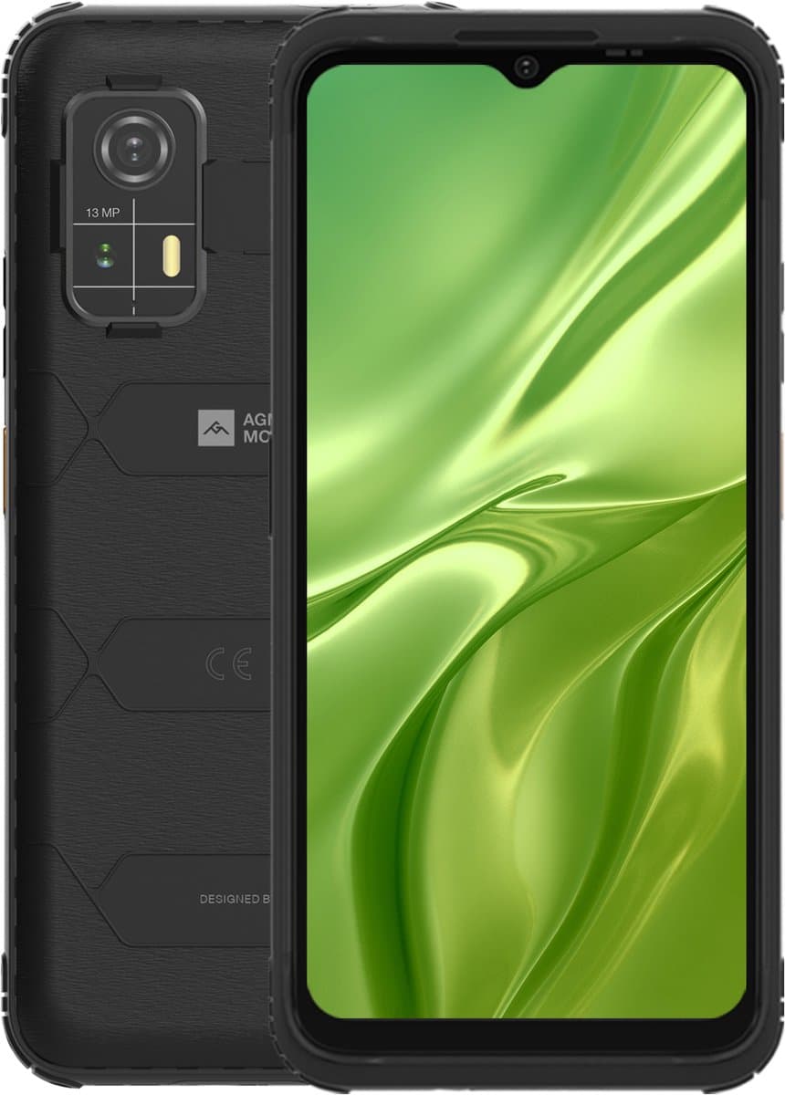 AGM H Max – Robuuste Android 14 Smartphone met 10000mAh Batterij, 90Hz Display, 4G Dual SIM, 13MP Camera – IP69K – 128GB Opslag — afbeelding 1