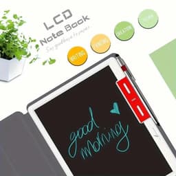 Tekenbord Kinderen - Tekentablet - LCD Tekentablet Kinderen - Grafische Tablet Kinderen - Kindertablet - 10 inch - Zwart — thumbnail 9