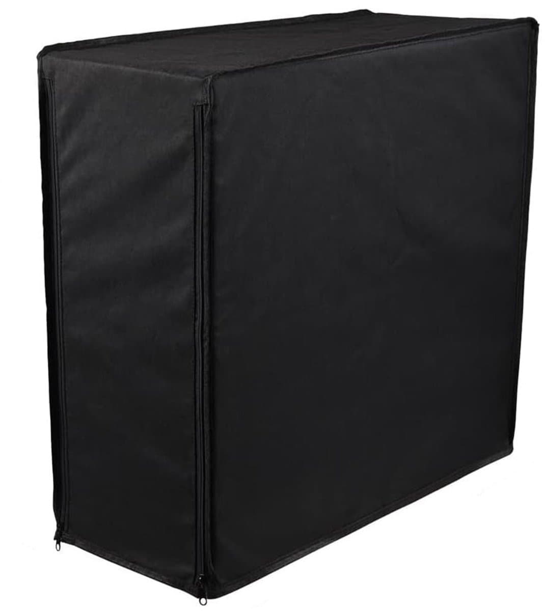 CPU desktop host Oxford stoffen stofhoes, waterdichte desktop computer host stofhoes, compleet pakket met rits, antistatische en vochtbestendige CPU toren PC stofhoes, zwart, 50*21*46cm — afbeelding 1