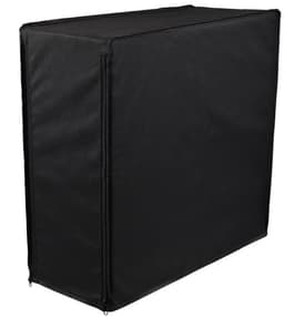 CPU desktop host Oxford stoffen stofhoes, waterdichte desktop computer host stofhoes, compleet pakket met rits, antistatische en vochtbestendige CPU toren PC stofhoes, zwart, 50*21*46cm — thumbnail 1