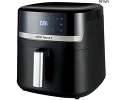 RFWR® Compacte en Energiezuinige Airfryer XXL - 8,3L, 9 Programma's, Vaatwasserbestendig