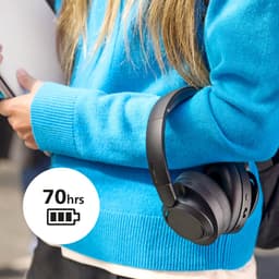 PHILIPS TAH6509 Ruionderdrukkende Over-Ear Wireless Bluetooth Headphones - Superieure gesprekskwaliteit, Geschikt voor Voice Assistant met tot 45 uur muziekafspeeltijd - Zwart Zwart — thumbnail 4