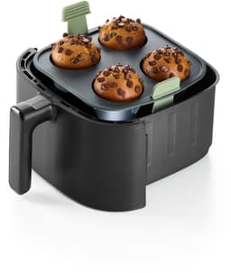 Lékué Airfryer Bakvorm 4 Muffins - Siliconen - Grey — thumbnail 5