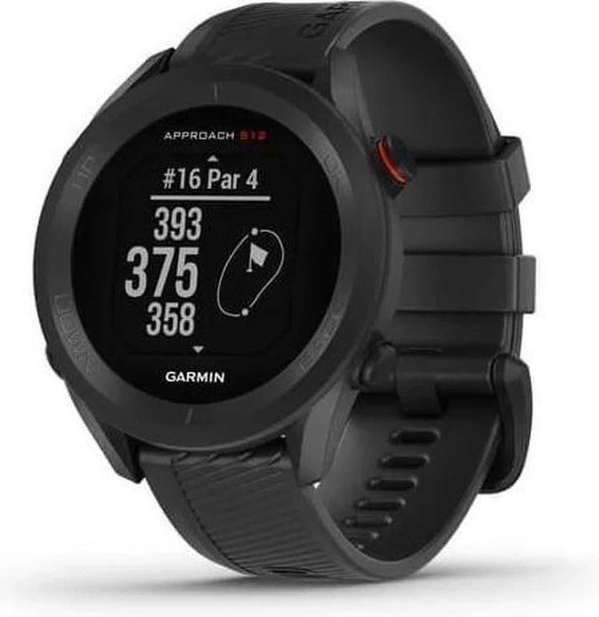 Garmin Approach S12 Smartwatch - Golfhorloge - Met GPS Tracker - Hoge Resolutie - 5ATM Waterdicht - Zwart — afbeelding 1