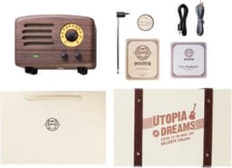 MUZEN Utopia - FM Radio - Bluetooth Luidspreker - Walnutwood — thumbnail 8
