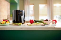 Philips Airfryer Essential 3000 Series - HD9252/70 - 4 liter (L)- Hetelucht friteuse - Digitaal display - Warmhoudfunctie — thumbnail 4