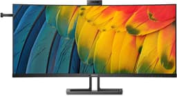 Philips 40B1U6903CH 6000 Series - LED-monitor - gebogen - USB - 39.7" - 5120 x 2160 WUHD @ 75 Hz - IPS - 300 cdm² - 1000:1 - HDR10 - 4 ms - Thunderbolt 4, 2xHDMI, DisplayPort - luidsprekers - textuurzwart — thumbnail 8