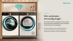 Hisense 3S Serie WF3S9045BW3/BLX - Wasmachine met Energielabel A -30% - 9kg - Autodose - 72dB (A) - Steam Wash - 1400 toeren - Power Wash 49' - ConnectLife - Inhoud Trommel 60 Liter — thumbnail 19