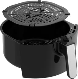 TurboTronic AF9D Digitale Airfryer - Heteluchtfriteuse - 3,5 Liter - Zwart/Zilver — thumbnail 5