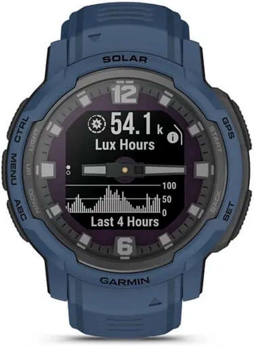 Garmin 010-02730-02 Instinct Crossover Solar Unisex Smartwatch — afbeelding 1