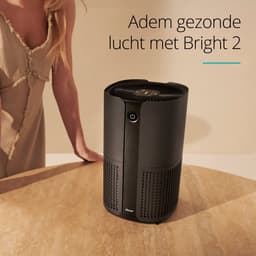 Duux Bright 2 Smart Luchtreiniger - 210 CADR geschikt voor 42m² - Air Purifier met Luchtkwaliteitsindicator en Ionisator - Zwart — thumbnail 6