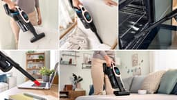 Bosch Unlimited 10 - Steelstofzuiger - Zuigmond met LED verlichting - 90° buigbare buis - draadloos en zonder zak - HEPA filter - BBS1041RBA — thumbnail 12