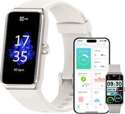 Kiraal Venture Active - AMOLED Activity Tracker - Stappenteller - Hartslagmeter - Bloeddrukmeter - Smartwatch - Waterdicht - Heren - Dames - Nederlandse Handleiding - Zilver — thumbnail 7