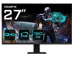 Gigabyte GS27QA - QHD IPS Gaming Monitor - 180hz - 27 inch