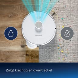 YSR - Bissell Spinwave R5 | Robot Stofzuiger Met Dweil | Slimme Navigatie Met Lidar-Technologie | Tapijt- En Vloerkleeddetectie | Krachtig Stofzuiger Tot 2000 Pa | Draadloze Stofzuiger | 61 Db | Wit | 3475N — thumbnail 6