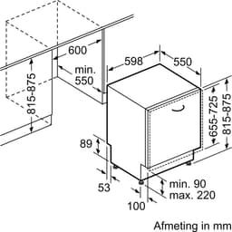 Bosch SMV24AX00E - Volledig geïntegreerde vaatwasser — thumbnail 2