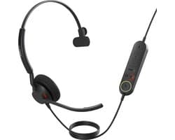 Jabra Engage 40 Headset Bedraad Hoofdband Kantoor/callcenter USB Type-A Bluetooth Zwart